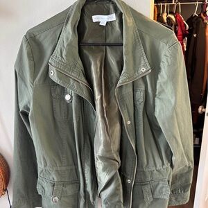 Olive Green Utility Jacket